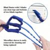 Reusable Window Cleaner - Easy To Use And Washable - For Blinds, Blinds, Curtains, Etc. - Removable And Washable Dust Brush