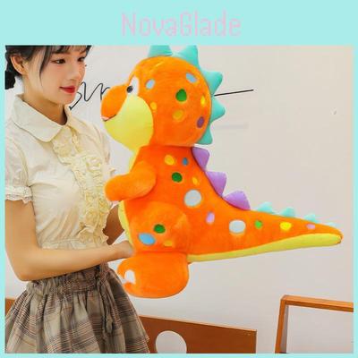 Cute Dinosaur Plushie Cartoon Animal Doll For Childrens Playroom Decor
