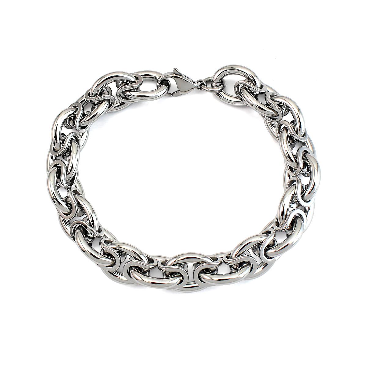 

Hot Trendy 18K Gold Plated Stainless Steel Twisted Rope Chain Two Tone Necklace Double Color Waterproof Jewelry for Men Women