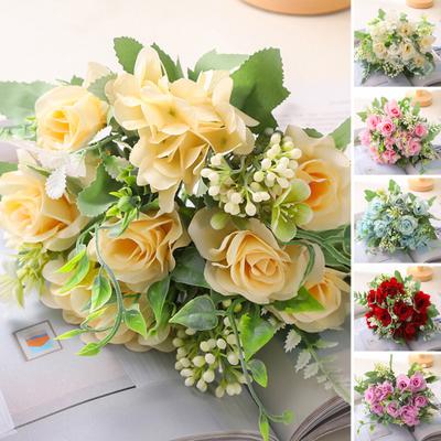 Schöne Simulationsblume, langlebige Anti-Fall-Foto-Requisiten