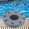 Swimming Pool Plastic Butterfly Valve Flange Plate Replacement Pool Accessory