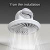 Ceiling Exhaust Fan for Bathroom, Gypsum Board Honeycomb Panel Snap-On Ventilation Fan, Special Ceiling-Mounted Exhaust Fan, Powerful