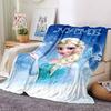 Customiz Name Personality Elsa Frozen Blanket Soft &Warm Sofa Office Bed Travel Lunch Break Blanket, Gift Suitable All Seasons