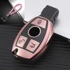 For Mercedes Benz CLA GLC GLA GLK W203 W210 W211 W204 W176 A B C R Class AMG Key Case Cover Holder Fob Casing Bag
