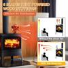 6-Blade Heat Self-Powered Stove Fireplace Fan For Wood Log Burner Fireplace Quiet Environmental Fan Efficient Heat Distribution