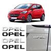 AAAYV1 3D ABS Car Rear Trunk Sticker Logo Letters Decals Badge For Opel Insignia Astra J F Antara Meriva Zafira H G Corsa Accessories