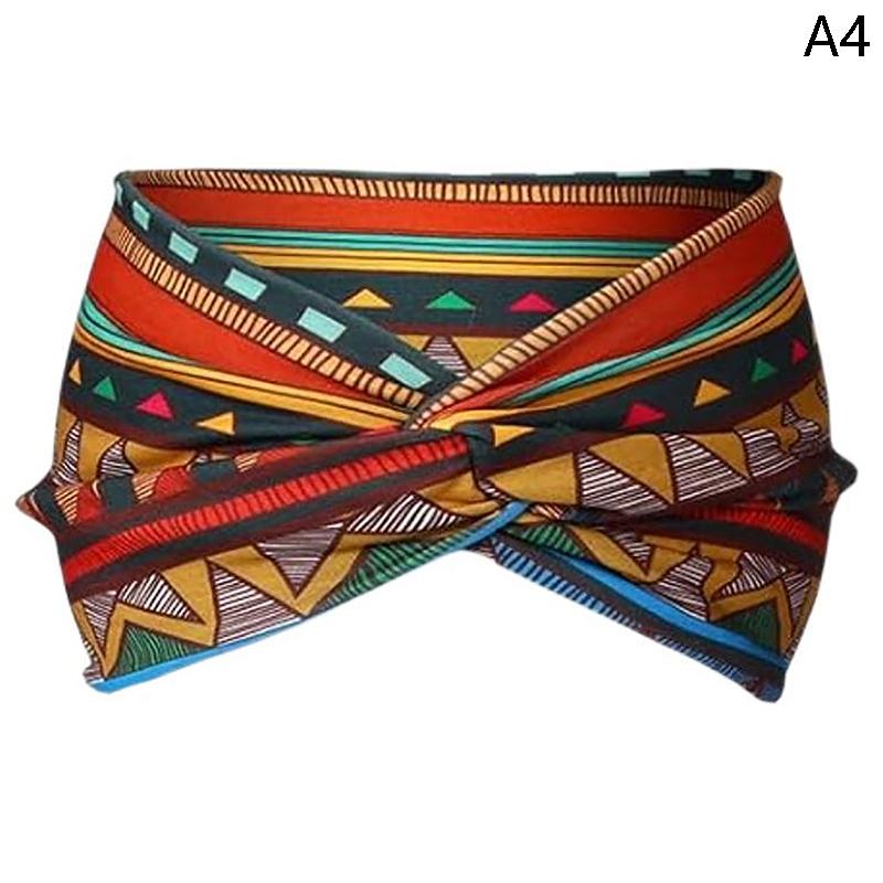 

Широкая высокопрочная богемная спортивная повязка на голову для йоги в африканском стиле, повязка на голову для йоги для упражнений