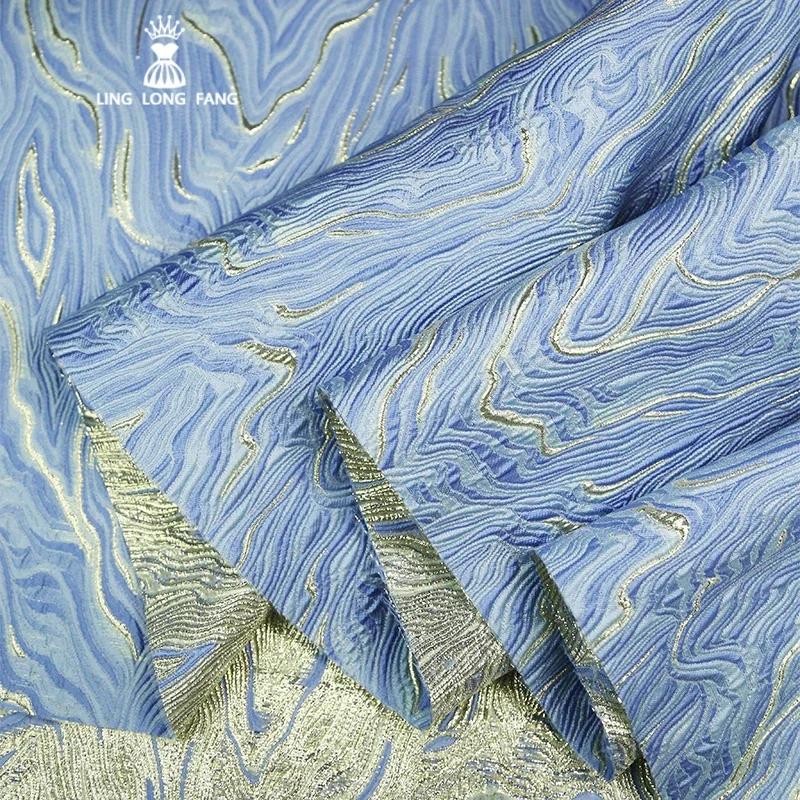 Žakárová látka 100x150 Olejomalba Brokátová vazba Oděvní návrhář Oděvy Šicí látka Velkoobchod Metráž Látka DIY Materiál