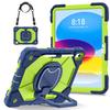 Kids Tablet Case For iPad 10 10.9 10th 10.2 Pro 11 9th 8th A16 Air 5 4 Generation Shockproof Rotating Stand Shoulder Strap Cover