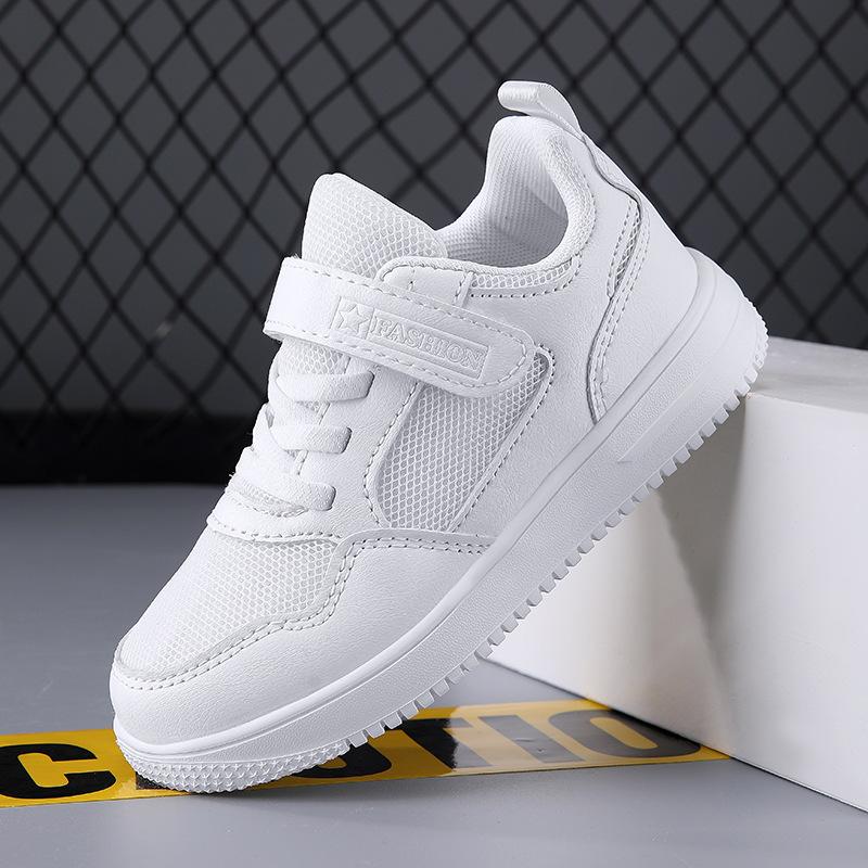 Board shoes breathable children's medium and older children's shoes new low-top boys and boys summer sports shoes mesh