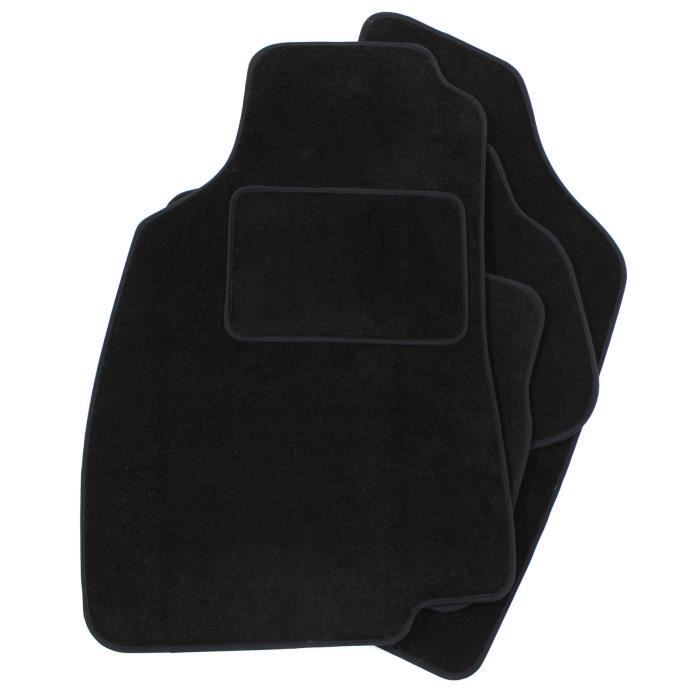 Tapis de sol - VW - Passat B3 Variant - Velours noir - Antidérapant - Sur mesure 1987-1993