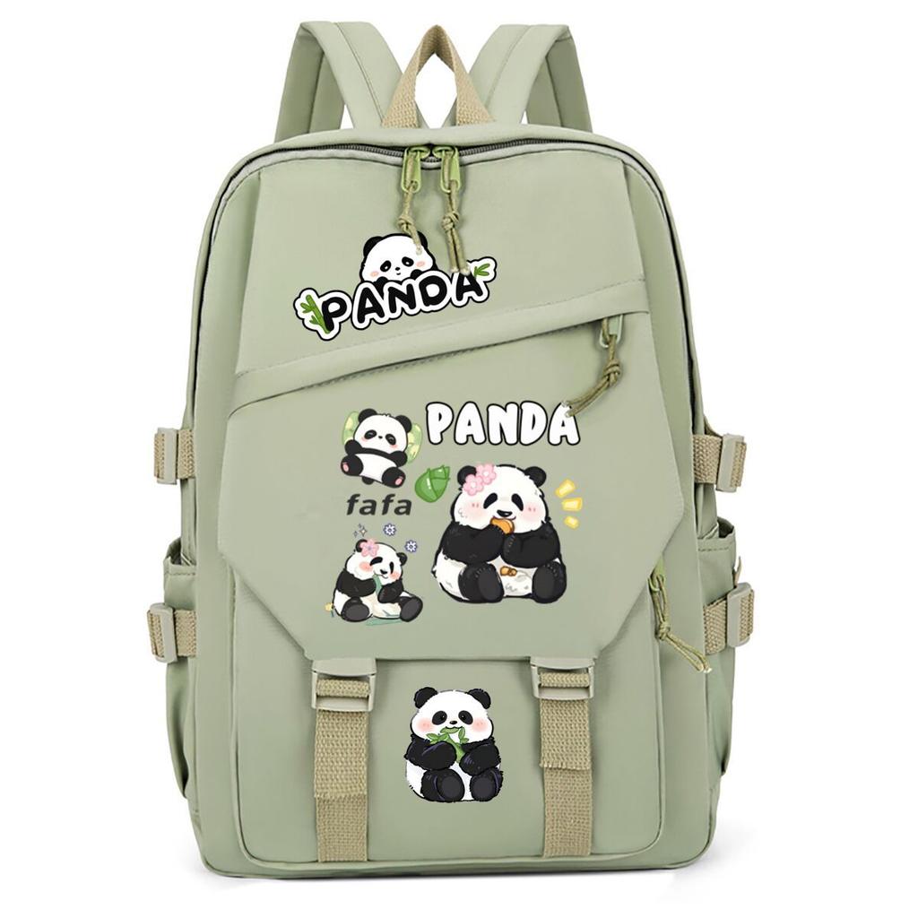 Panda Huahua Large Capacity Lightweight Casual Backpack High Value Simple Student School Bag