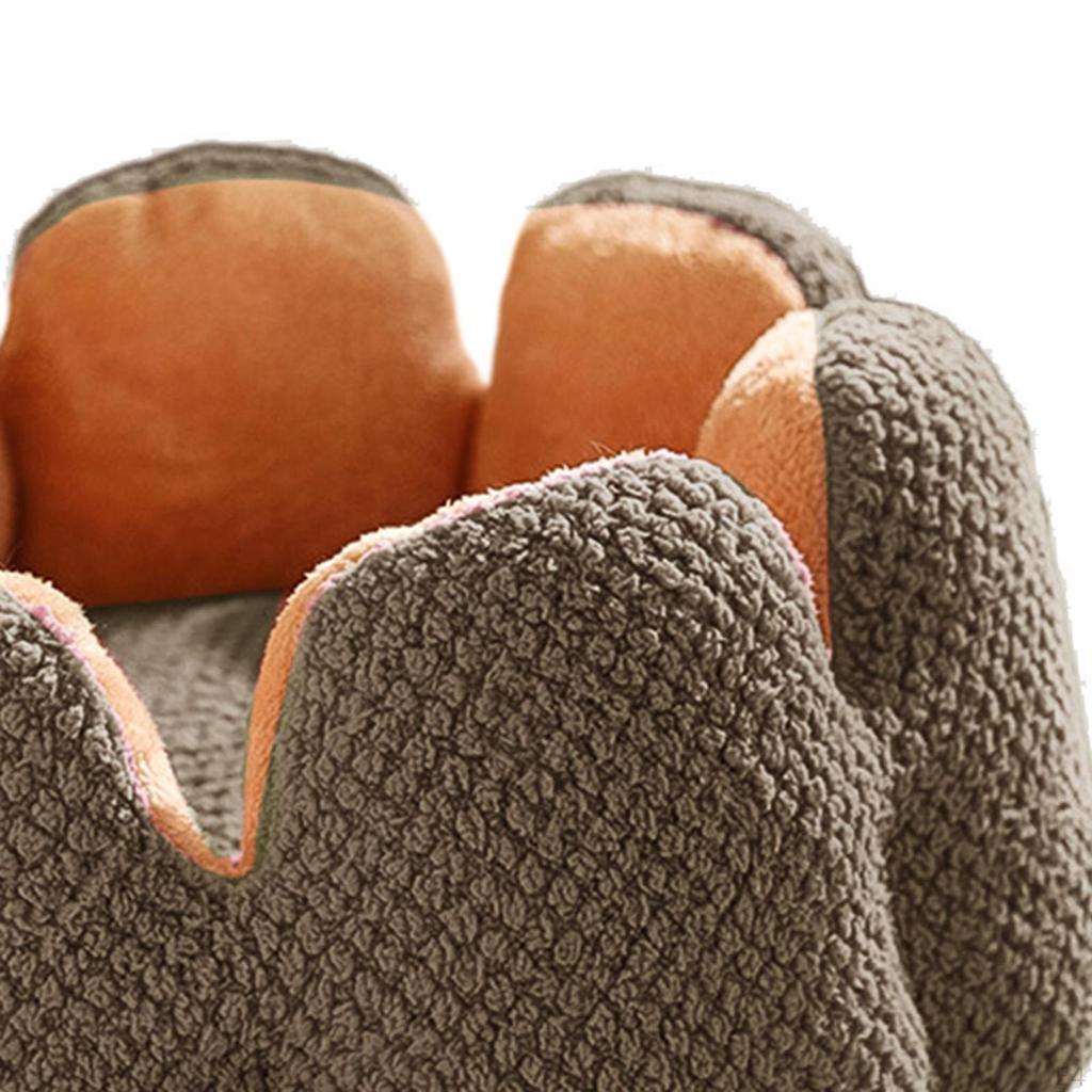 Warm Pet Bed Mat Sleep Pad Blanket Machine Washable Cushion Flower Shape for Kitten Puppy