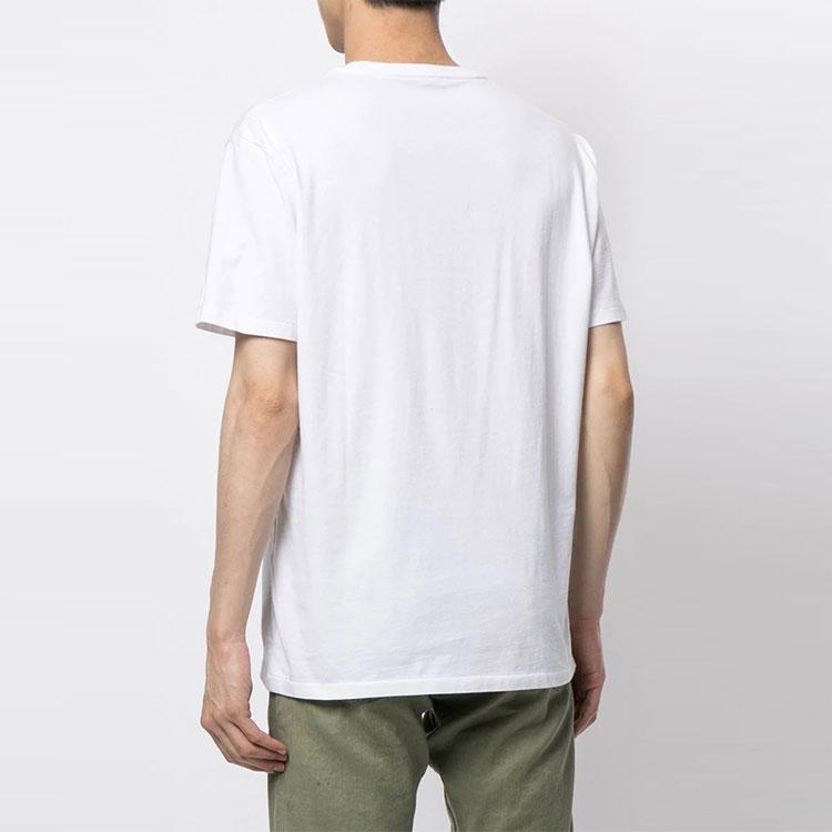 Polo Ralph Lauren Ss22 Solid Color Crew Neck Short Sleeve T-Shirt Men Tops White 710839046-002