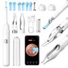 Ear Wax Removal Tool Camera Waterproof Ear Cleaner with Camera Visual Ears Pick Tweezers Wax Remover Ear Cleaning Kit for Family