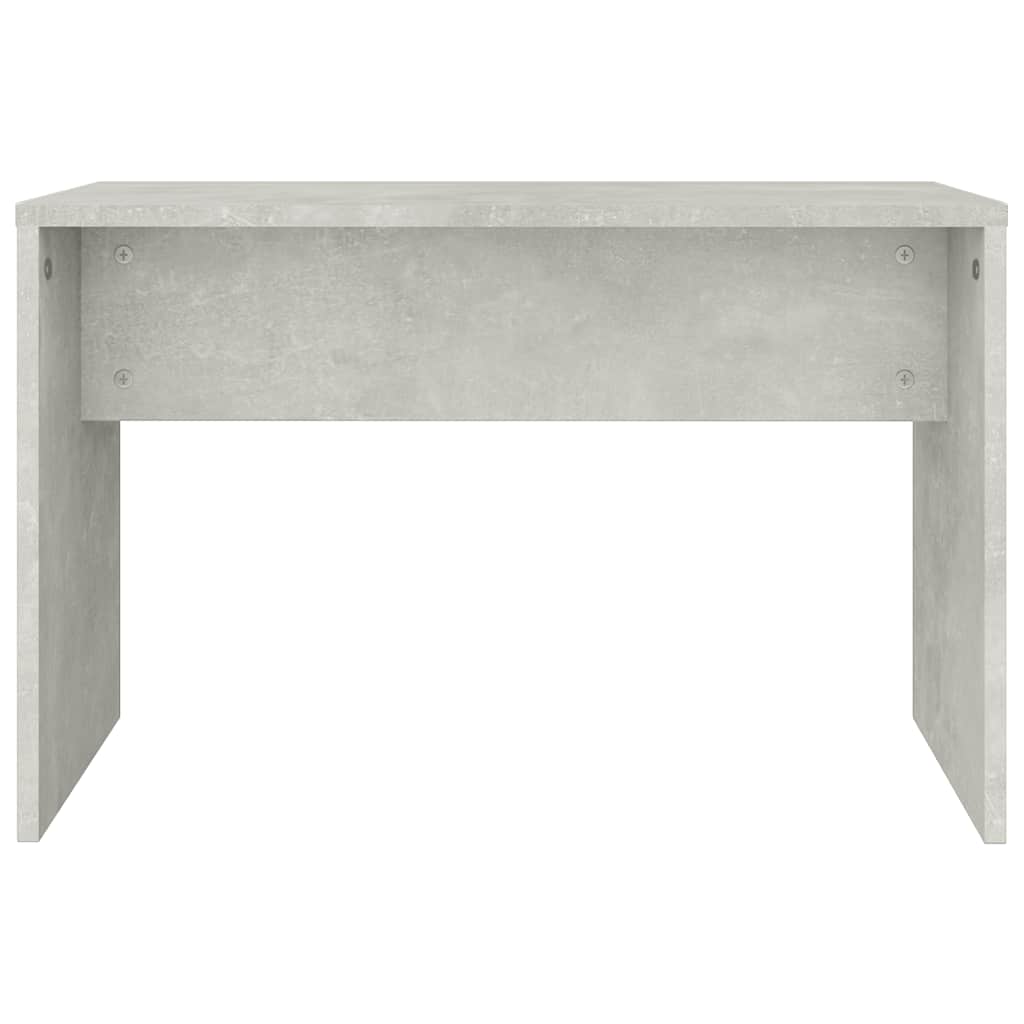 Vidaxl Dressing Table Set, Concrete Grey, 74.5X40X141 Cm