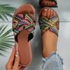 Fashion 2025 New Women Slippers Platform Outdoor Beach Cork Slippers Sequin Platform Shoes Women Fashion Summer Sandals Slides Women