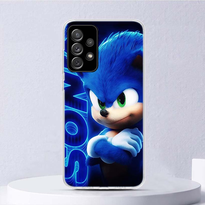 Supersonics S-Sonics Game Soft Case For Samsung Galaxy A17 A16 A26 A36 A56 A15 A14 A13 A55 A54 A53 Phone Cover A25 A35 A24 A34 A