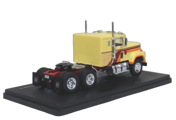Ixo 1/43 Scale International Transtar 4300 1980 Yellow Tractor Head (Finished Model)