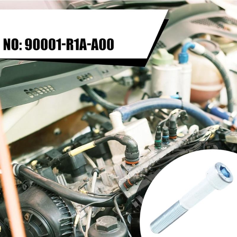 Belt Tensioner Mount Bolt Screw Automotive Accessories 90001-R1A-A00 90001R1AA00 Tensioner Pulley Bolt