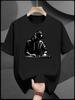 Graphic T-shirt - DJ Turntable Art Print Short Sleeve Tee