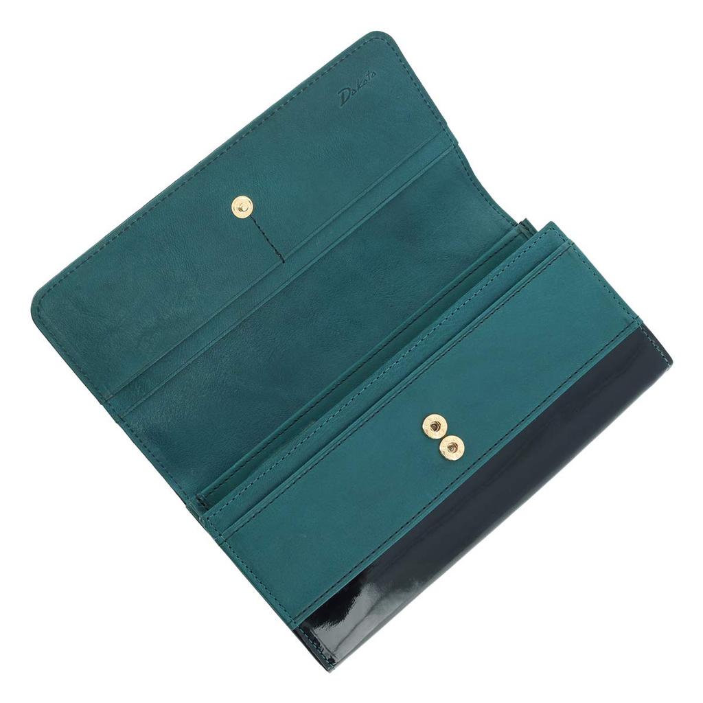 Long Wallet with Coin Purse Genuine Leather Grosso Red [Dakota] Women's DA-36464-30