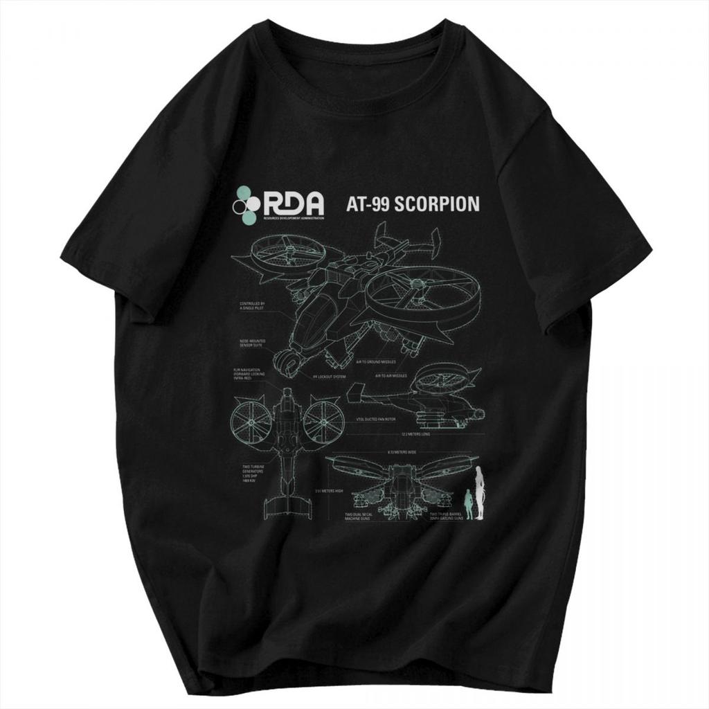 Men T Shirt RDA Company Resources Development Administration From Avatar Summer Y2K Graphic Anime Unisex Clothes T Shirts