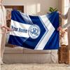 Queens Park Rangers Personalisierte Fleecedecke Mit Fußballlogo, Individueller Name Text Weiche Warme Wohndecke