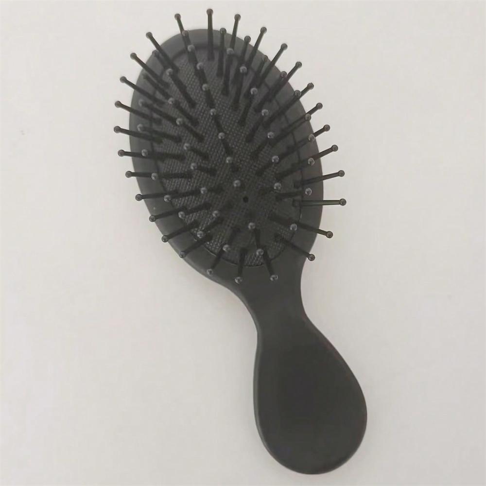 1 шт. Портативная расческа-подушка с воздушной подушкой для массажа макарон, расческа для красоты и макияжа, портативная расческа для домашнего использования, удобная для переноски чёрный