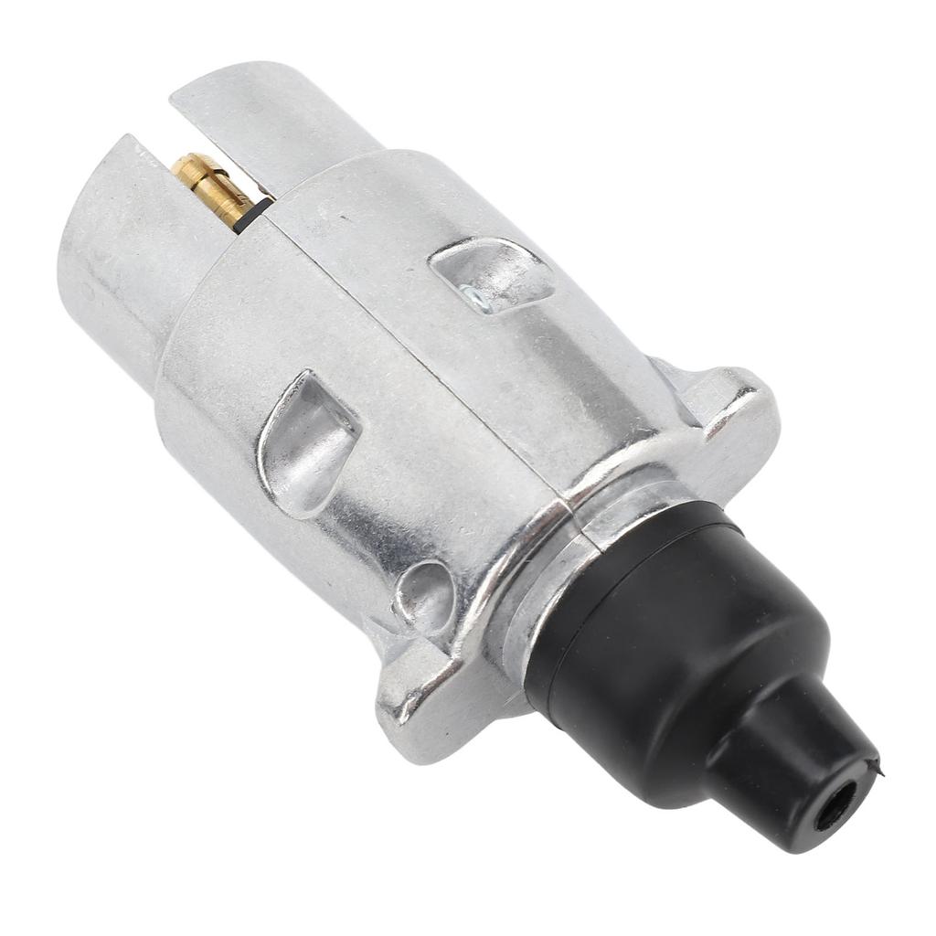 DC12V 7 Pin Truck Trailer Plug Socket Kit Signal Connector Wiring Harness Mounting Bracket Kits for Car Trailer RV