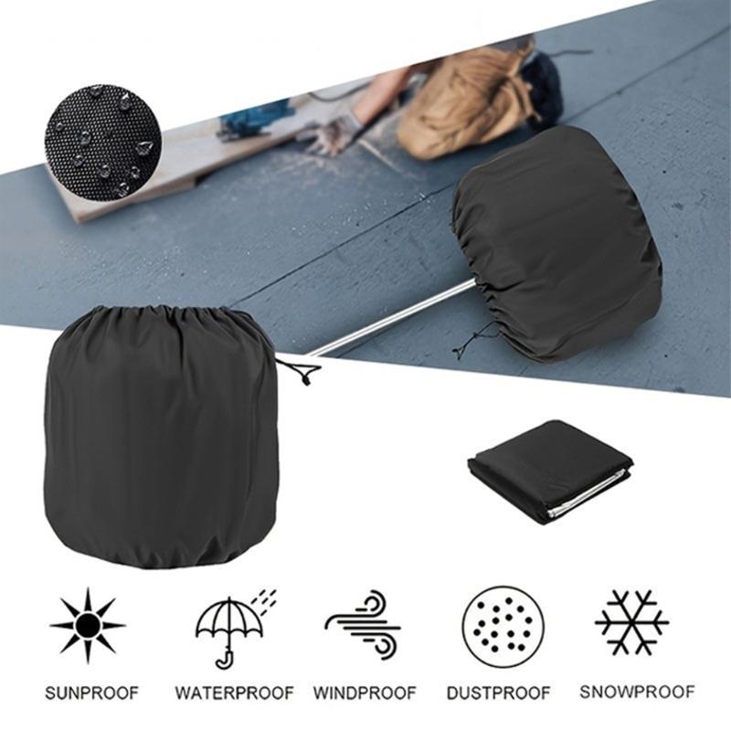 Portable Concrete Mixer Protective Cover Dustproof Waterproof Outdoor Equipment Guard Suitable for Various Models
