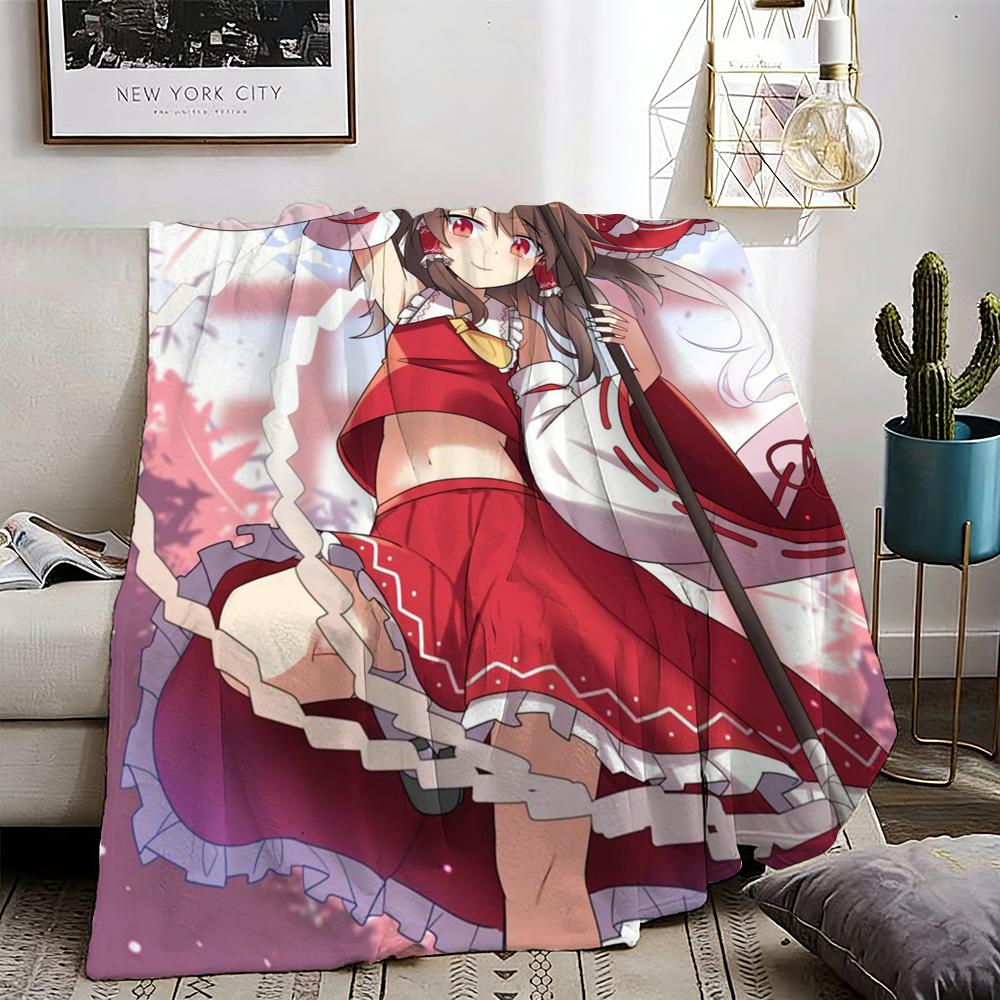 The Touhou Project Throw Lightweight G Flannel Blanket Soft Skinfriendly for Summer Cooling