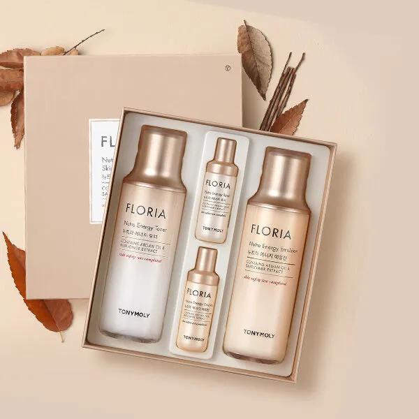 Floria Nutra Energy 2-Piece Set [Toner] 150ml / [Emulsion] 150ml