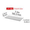 Sun Visor Vanity Mirror Cover for Jaguar, Range Rover Evoque, Discovery 4 & Range Rover - Replaces OE# LR075958-1, LR075957