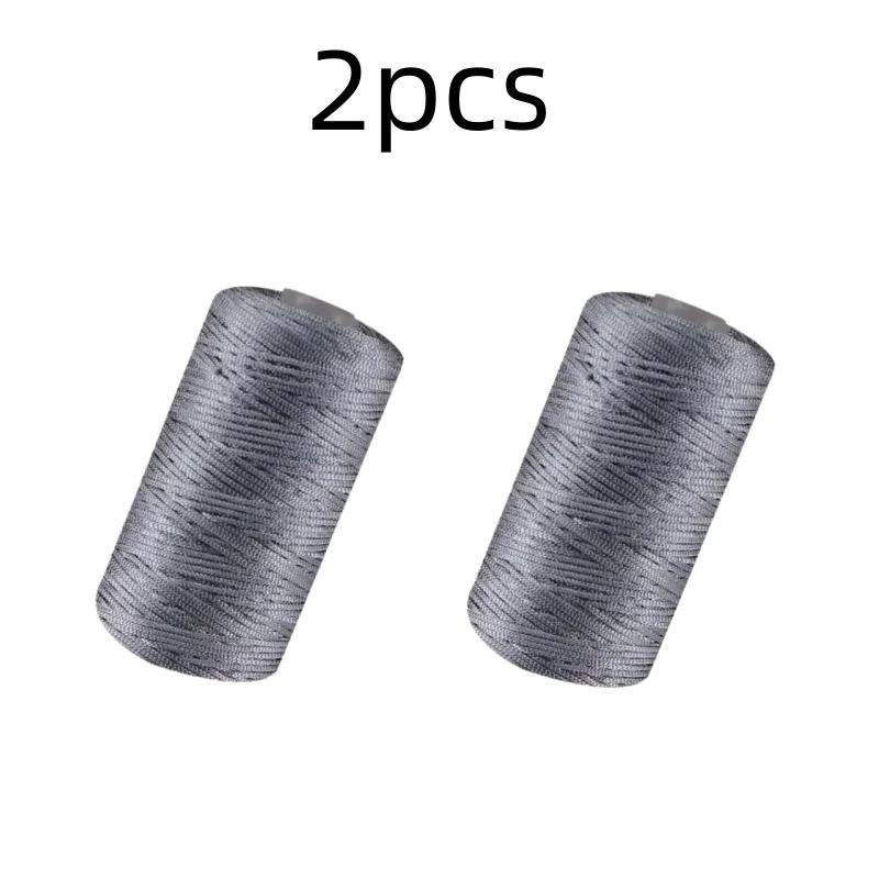 100g New Summer Crochet Yarn 1.5mm Cord Thin Ice Cotton Thread for Hand Knitting Bag Hat Shoes Hilo Yarn