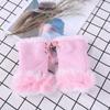 Winter Thicken Keep Warm Female Fashion Accessories Plush Mittens Fingerless Gloves Elastic Gloves