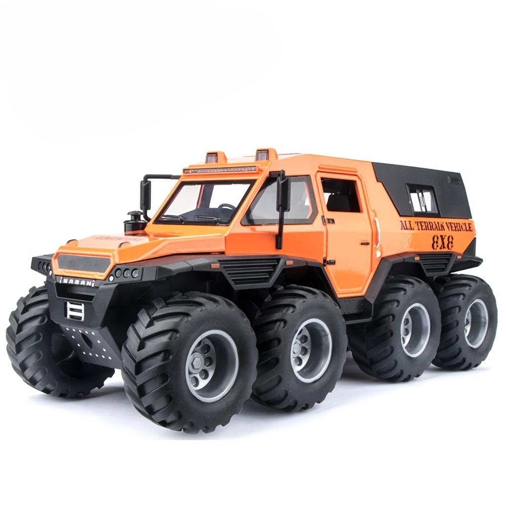 1:24 Legierte Automodelle Russischer Avtoros Shaman 8*8 Diecasts Geländewagen mit Licht und Sound Rückziehfunktion SUV für Jungen Geschenke