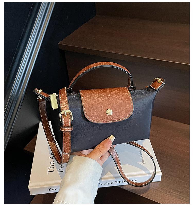 Retro Autumn/Winter Single Shoulder Crossbody Dumpling Bag for Women - High-End Small Commuter Bag