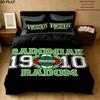 Radomiak Radom Pattern Bedding uilt Set uilt Cover Pillowcase Home Decoration Birthday Gift (1 * duvet cover + 2 * pillowcase without core)