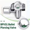 A25F-BPV31 Piercing Valve, 1/4, 5/16, 3/8 Inch Universal Tubing, Air Conditioner And Fridge Refrigeration Accessories