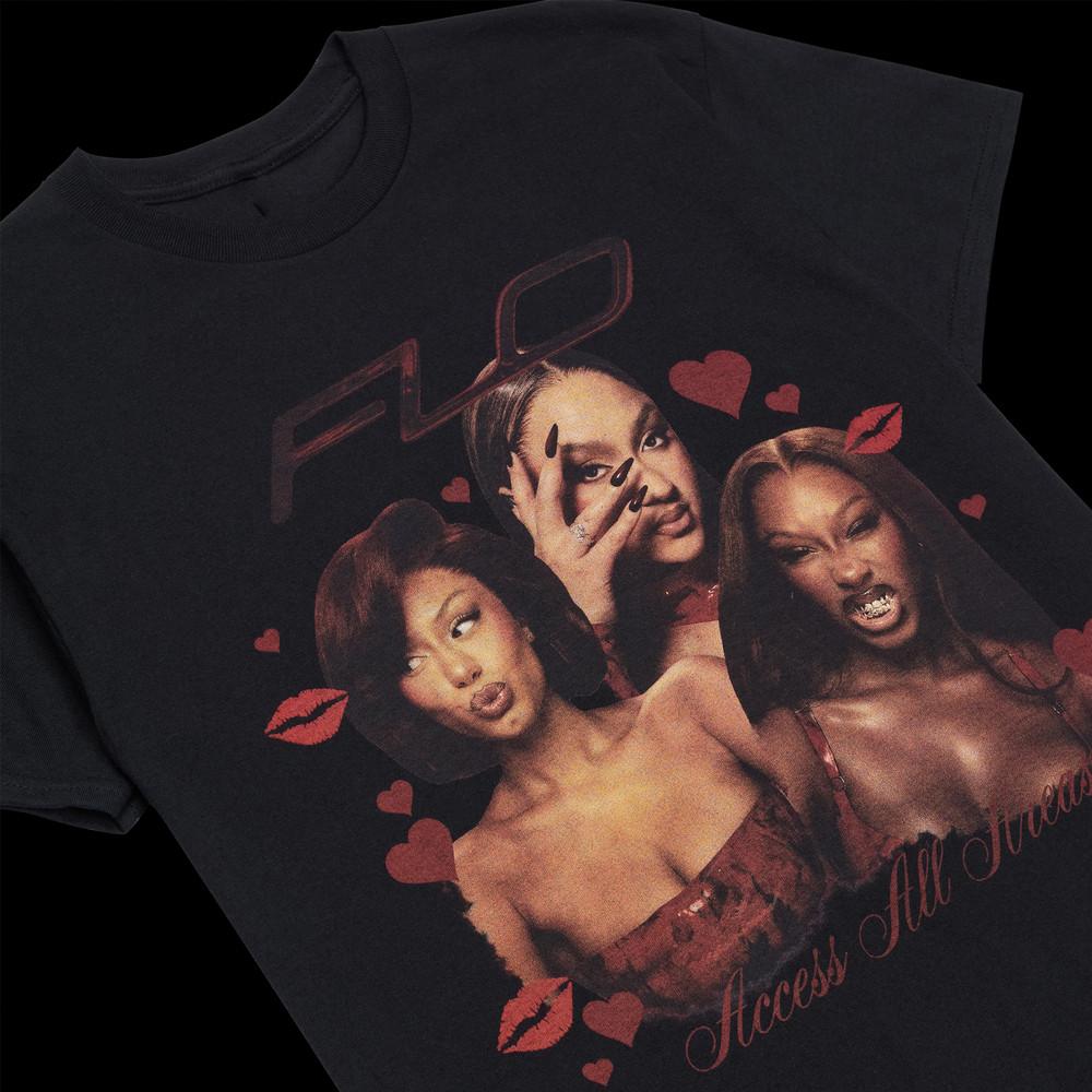 FLO band Country  Music Tour 2025  s-5xl short sleeve CG2251 Unisex T-Shirt L