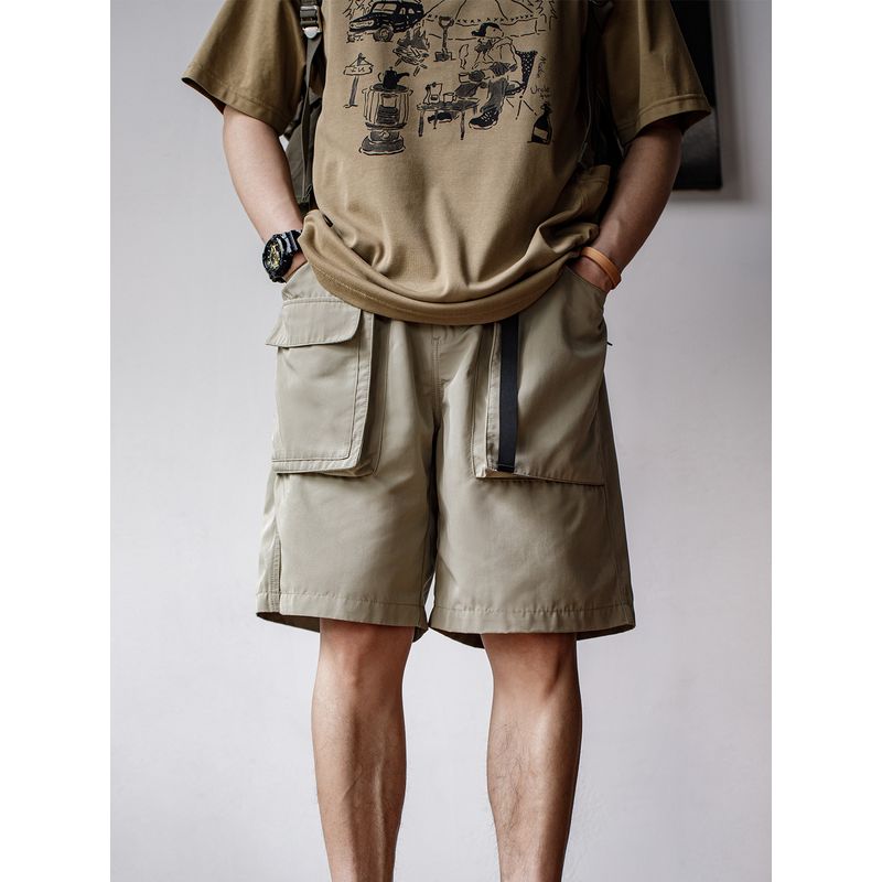 Maddeng Mountain Shorts Function Quick To Take Off Leisure Cargo