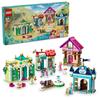 LEGO Disney Princess Town Adventure Toy Educational Block Gift Children 6 Years Old 7 8 9 Pretend Play Goods 43246