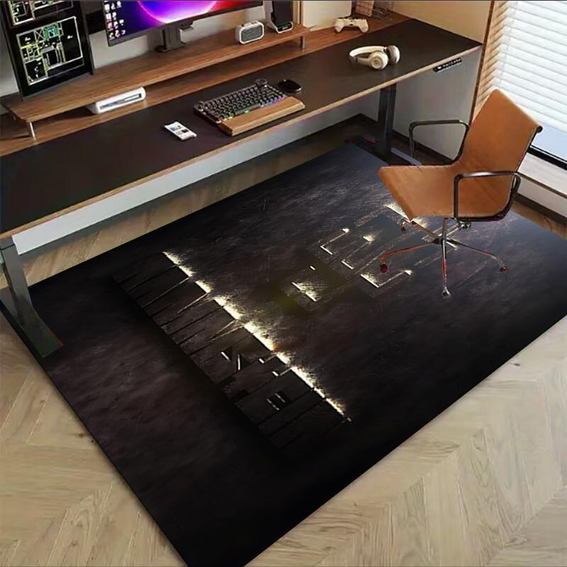 1pc Hammerstone Emblem Carpet for Playroom Bedroom Living Room Sofa Home Decor,kids Game Area Rug Non-slip Floor Mat Y7305