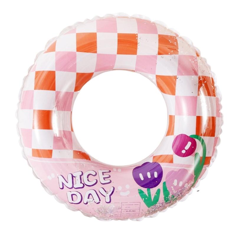 Travel Friendly Swimming Rings Swimming Rings Large Inflatable Swimming Rings for Relaxing Water Experiences