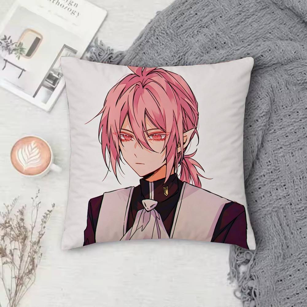 Welcome to Demon School! Iruma-kun Alice Asmodeus Pillow Case Cushion Cover Throw Pillow Case For Car Sofa