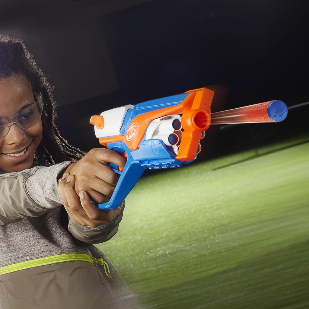Nerf Agility Obsahuje 12 šipek N1 pro sportovní střelbu v interiéru i exteriéru Doporučeno pro věk 8 let a autentický produkt N-Series Blaster, N-Series, Hračka, &