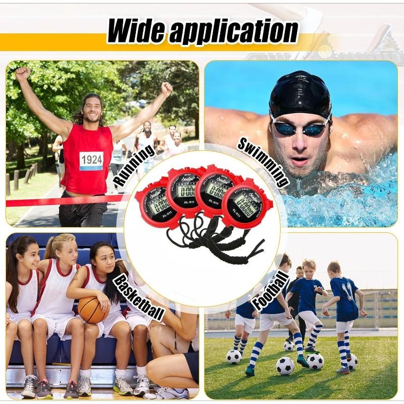 Cronometro Multifunzione Contatore Cronometro Sportivo Portatile Display Digitale Timer Fitness Contatore Cronometro Portatile Cronometraggio