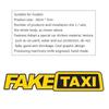 1 Pack Of Fake Taxi Stickers 20cm*5cm Vinyl Stickers Funny Car Window Stickers