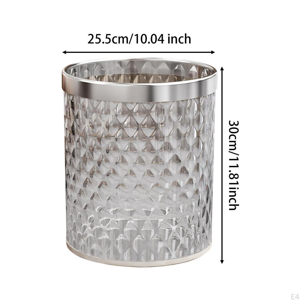 Stijlvolle Badkamer Prullenbak 16 L Afvalmand Papierbak Huishouden